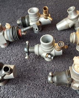 Lotto di carburatori VINTAGE per Motori Nitro RC