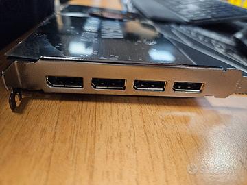 AMD FirePro W5100 4GB Scheda Grafica 