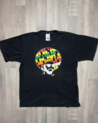 T-Shirt Nike Vintage Nera Grafica Cotone Taglia L