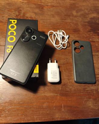 Xiaomi Poco F6 8 GB Ram 256gb UFS 4.0 Black nuovo