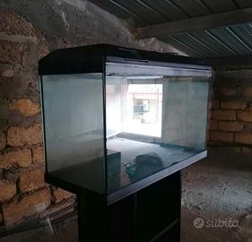 Acquario da 125l + mobile+ riscaldatore etc
