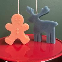 Set 2 candele natalizie profumate 🎄