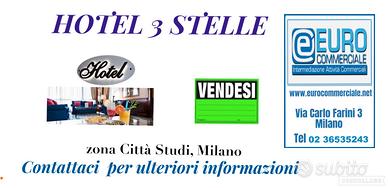 199/26 HOTEL 3 stelle in palazzo zona Città Studi