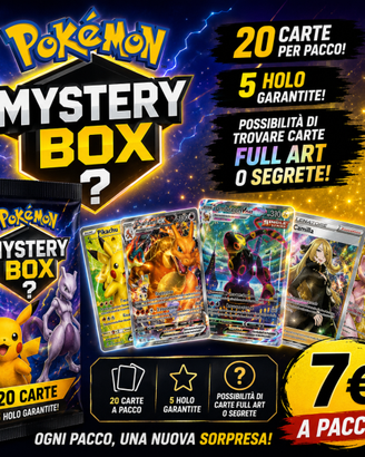 carte pokemon mistery box