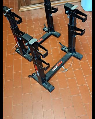 cavalletto per trasporto moto