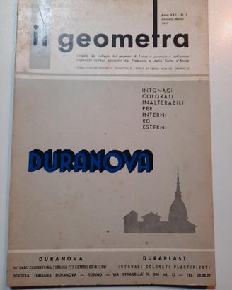 rivista IL GEOMETRA del 1967