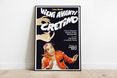 335 - Poster Locandina Film "Commedie Lino Banfi"