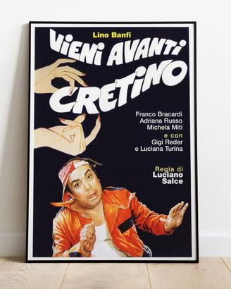 335 - Poster Locandina Film "Commedie Lino Banfi"