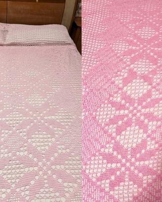 Coperta matrimoniale fatta a mano cm 230 x240