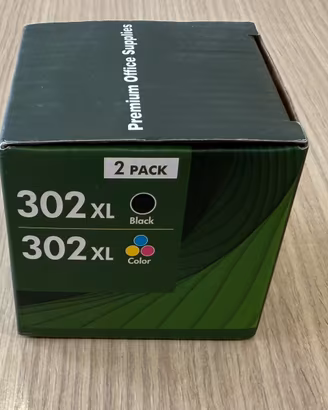 Cartucce compatibili HP 302XL nero e tricromia