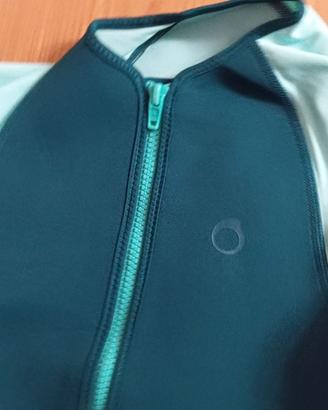 Muta da piscina con zip 7/8 nni