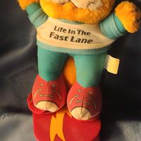 Garfield sullo skate vintage 