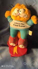 Garfield sullo skate vintage 