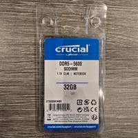 Crucial 32GB Ram DDR5 5600Mhz Crucial