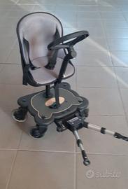 Pedana con seggiolino per passeggino