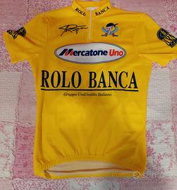maglietta bici "Pantani" Rolo Banca Mercatone Uno