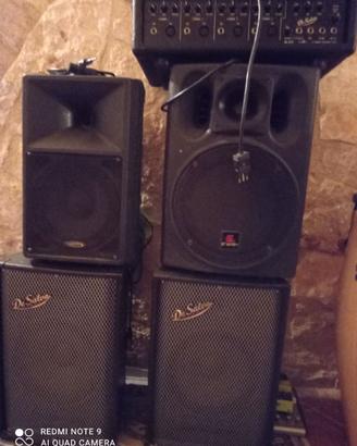 ATTREZZATURA DJ/ LIVE/ STUDIO E PERCUSSIONI
