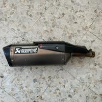 Terminale di scarico akrapovic xadv 750