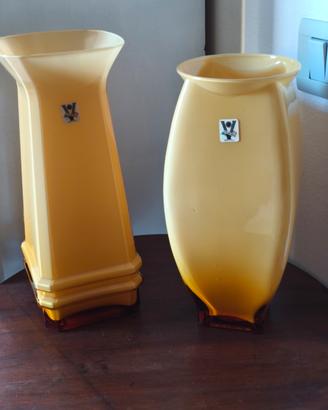 Coppia Vasi Design Vintage - Antiche Soffierie Nap