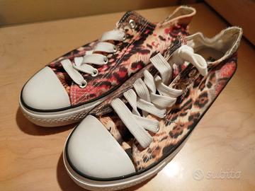 Scarpe donna fantasia animalier IT 38
