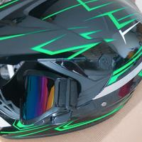 Casco motocross taglia M