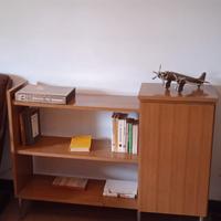 mobile libreria e portaoggetti.