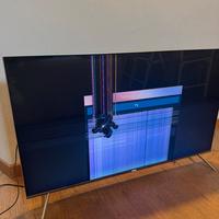 TV Samsung 4K rotto