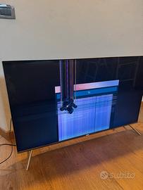 TV Samsung 4K rotto