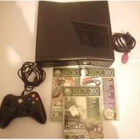 Xbox 360 Slim Console + Controller + 3 Riviste