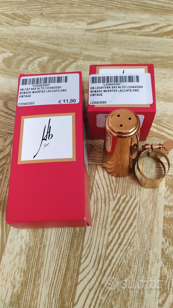 Legatura Bois Classique Per Sax Alto &ndash; Per Bocchini In Metallo &ndash; Nuova