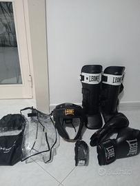 Protezioni arti marziali nuovi mai usati