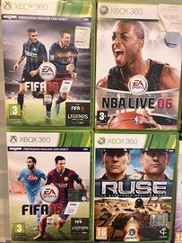 Lotto 19 giochi Xbox360 FIFA GTA V Halo3 Minecraft
