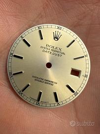 Rolex datejust quadrante silver 16234 16220 16014