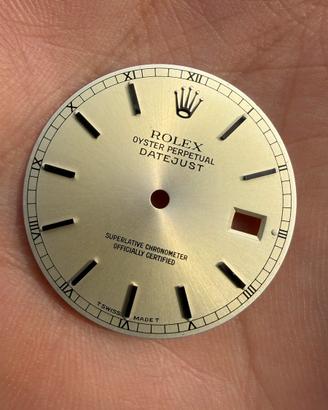 Rolex datejust quadrante silver 16234 16220 16014