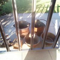 Stock pentole rame -ferro -macinino