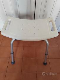 Sgabello bagno per anziani