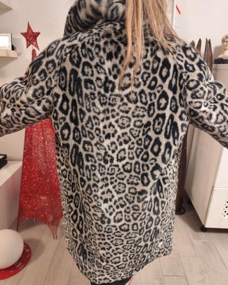 cappotto leopardato donna Liu Jo