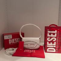 borsa diesel bianca, nuova con. cartellino