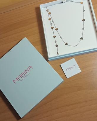 Collana e braccialetto Mabina Gioielli 