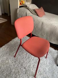 Sedia Ikea rossa