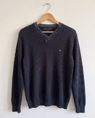 Maglione a Costine Tommy Hilfiger - Blu Scuro
