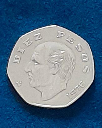 Moneta Messicana - 10 Pesos 1976