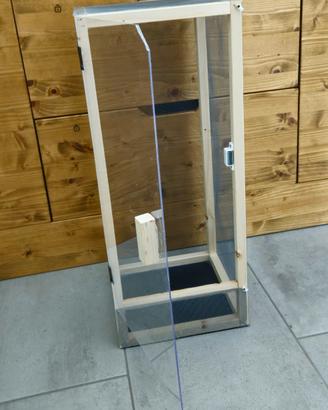 Teca terrario insetti rettili 60cm Rete