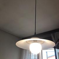 Lampada rotonda per spazi ampi