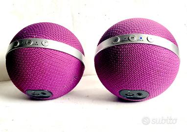 2 Casse stereo, Bluetooth 10 metri. Da viaggio