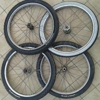 Ruote bici 20 pollici e 26 pollici