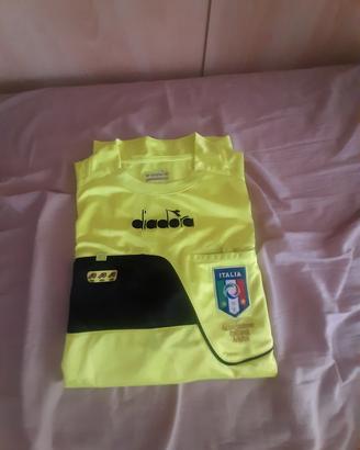 Maglia + Calze arbitro diadora colore giallo