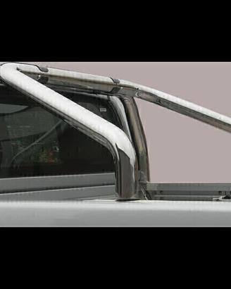 Nissan Navara D22 NP300 Roll bar e bull bar inox