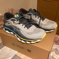 scarpe running mizuno wave sky 7 taglia 42,5