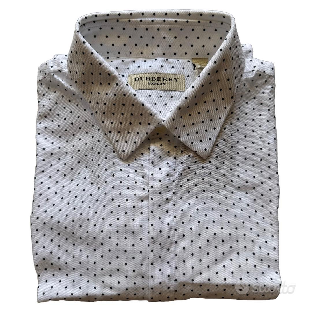 Camicia con gemelli Burberry Abbigliamento e Accessori In vendita a Roma